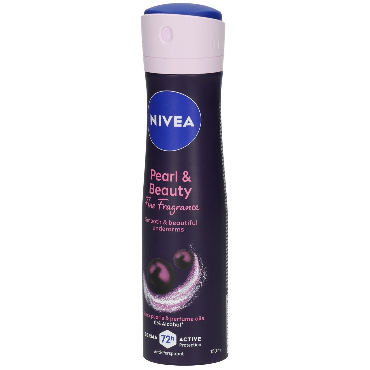 Nivea Pearl & Beauty Deodorant Spray mit 72h aktivem Schutz. Enthält Perlenextrakte und Parfümöle. Ohne Alkohol.