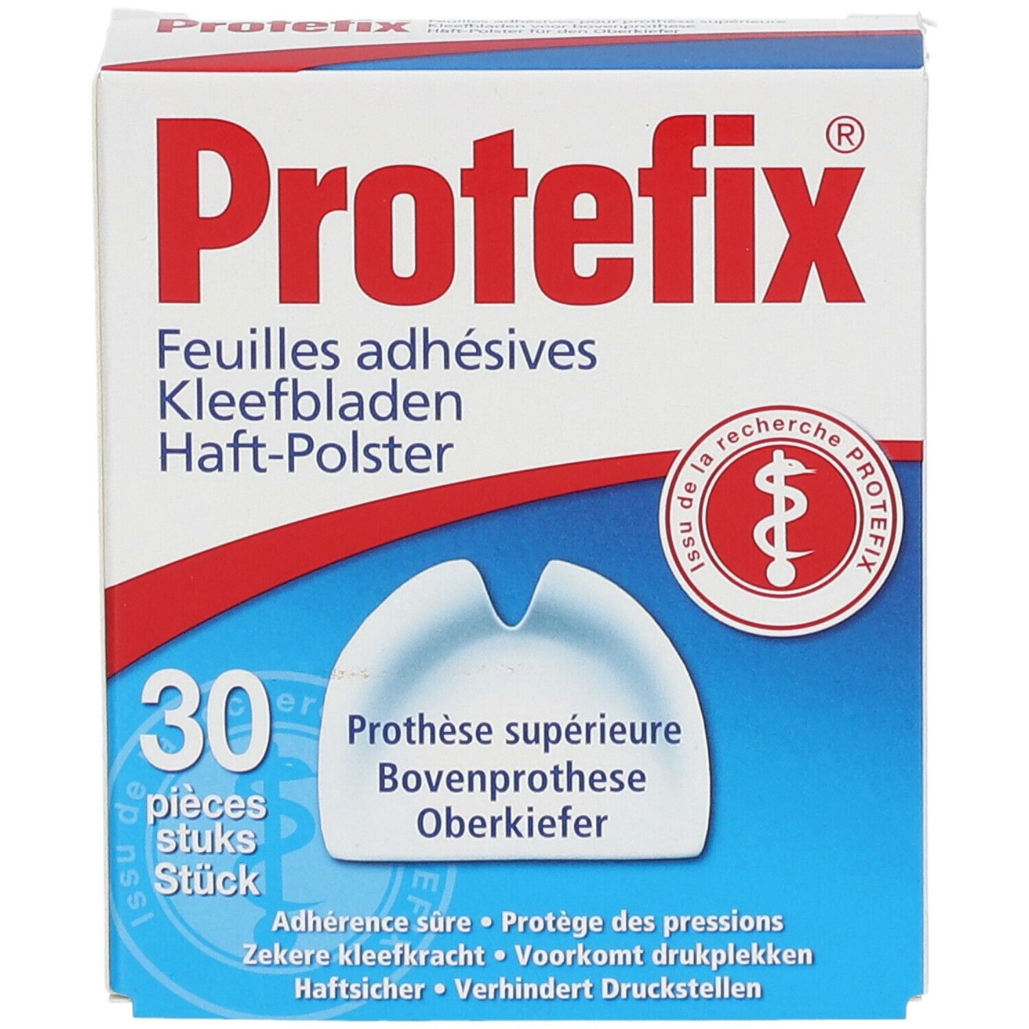 Protefix® Haft-Polster für Oberkieferzahnprothesen