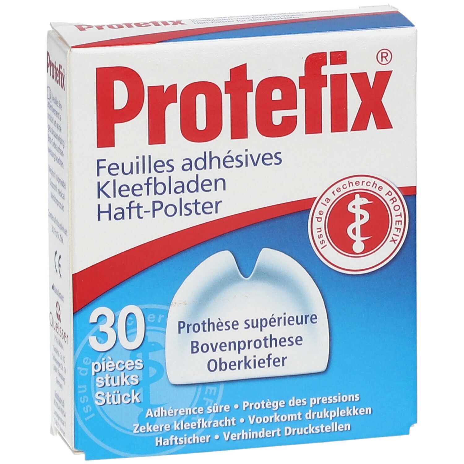 Protefix® Haft-Polster für Oberkieferzahnprothesen