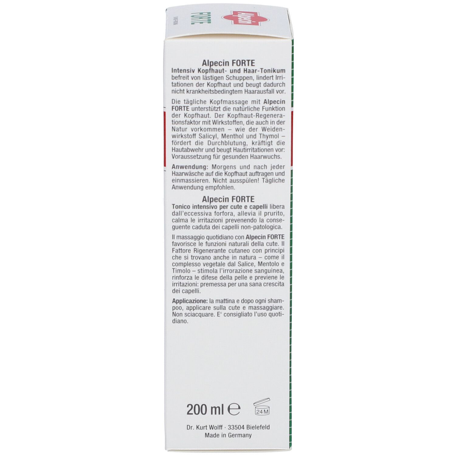 Alpecin FORTE Kopfhaut- und Haar-Tonikum, 200 ml.