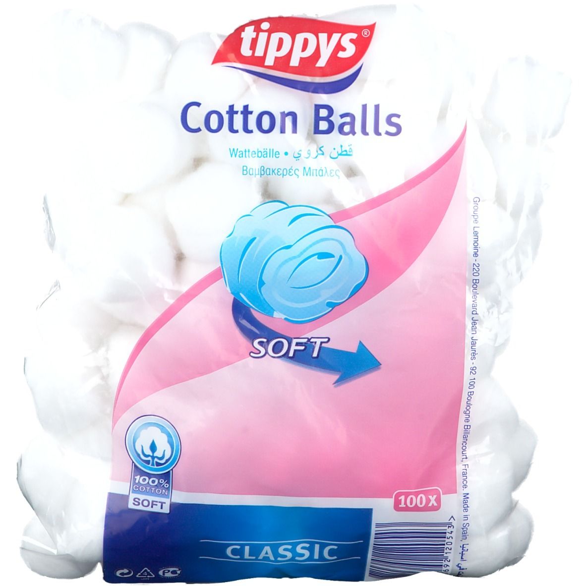 tippys® Cotton Balls Soft Classic