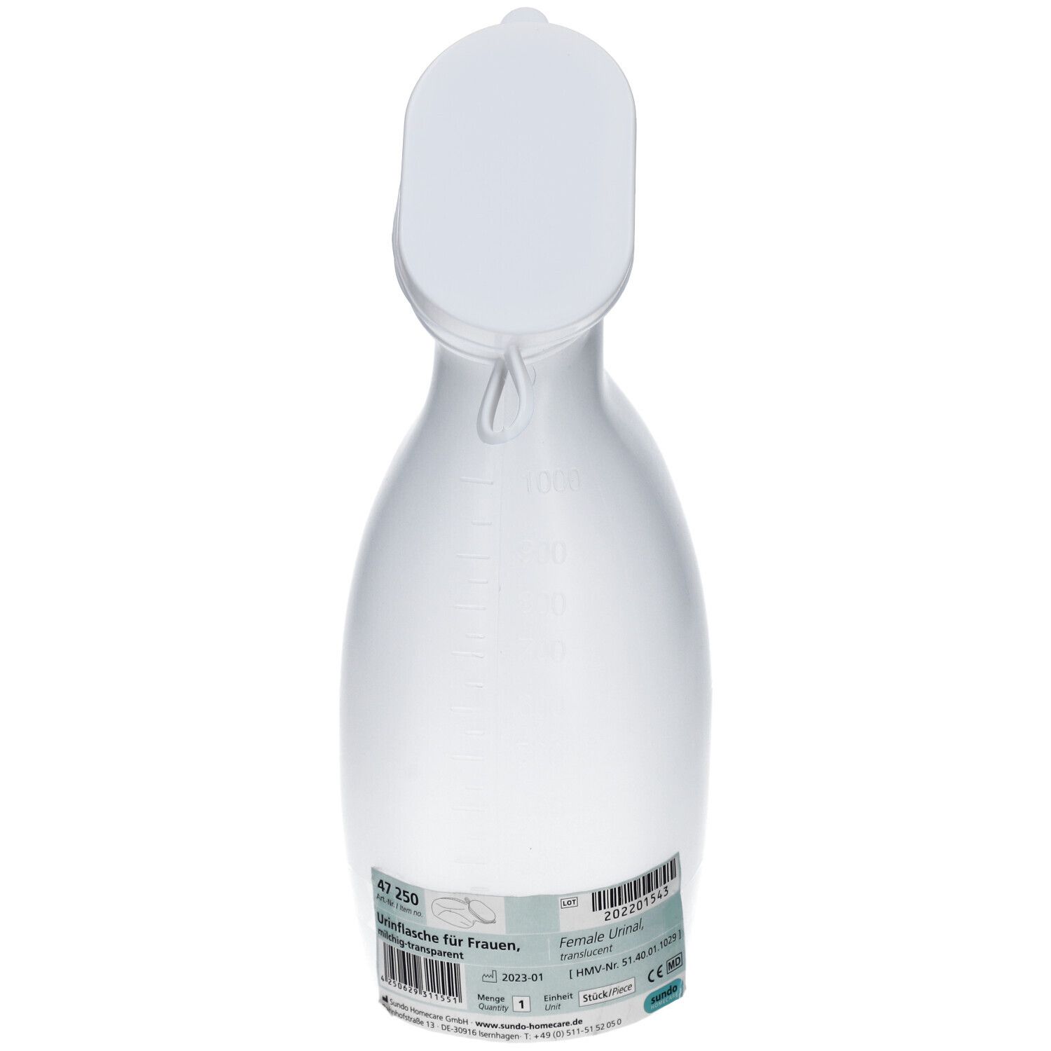 Pharmex Urinal Flasche Kunststoff Frau