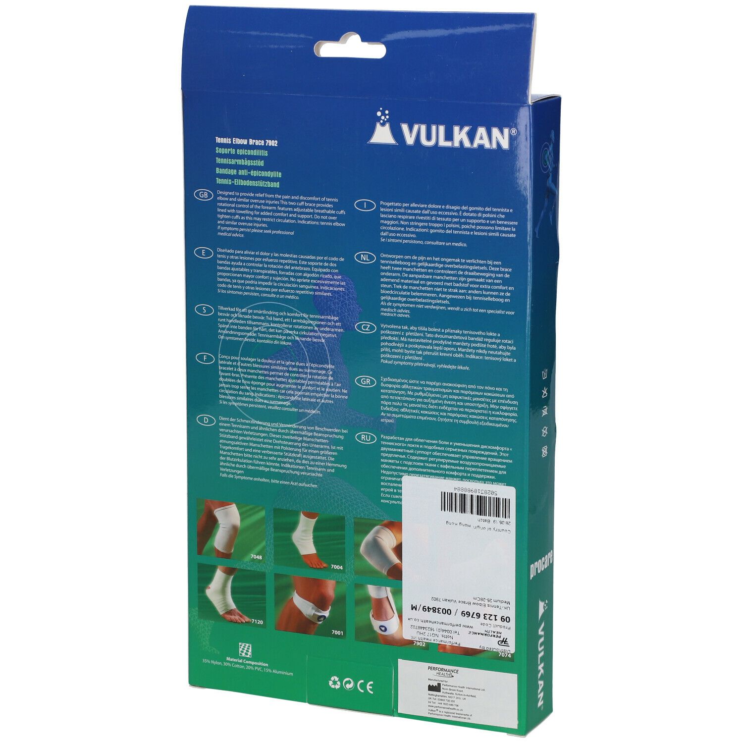 Vulkan® Tennis-Ellbogenstützband