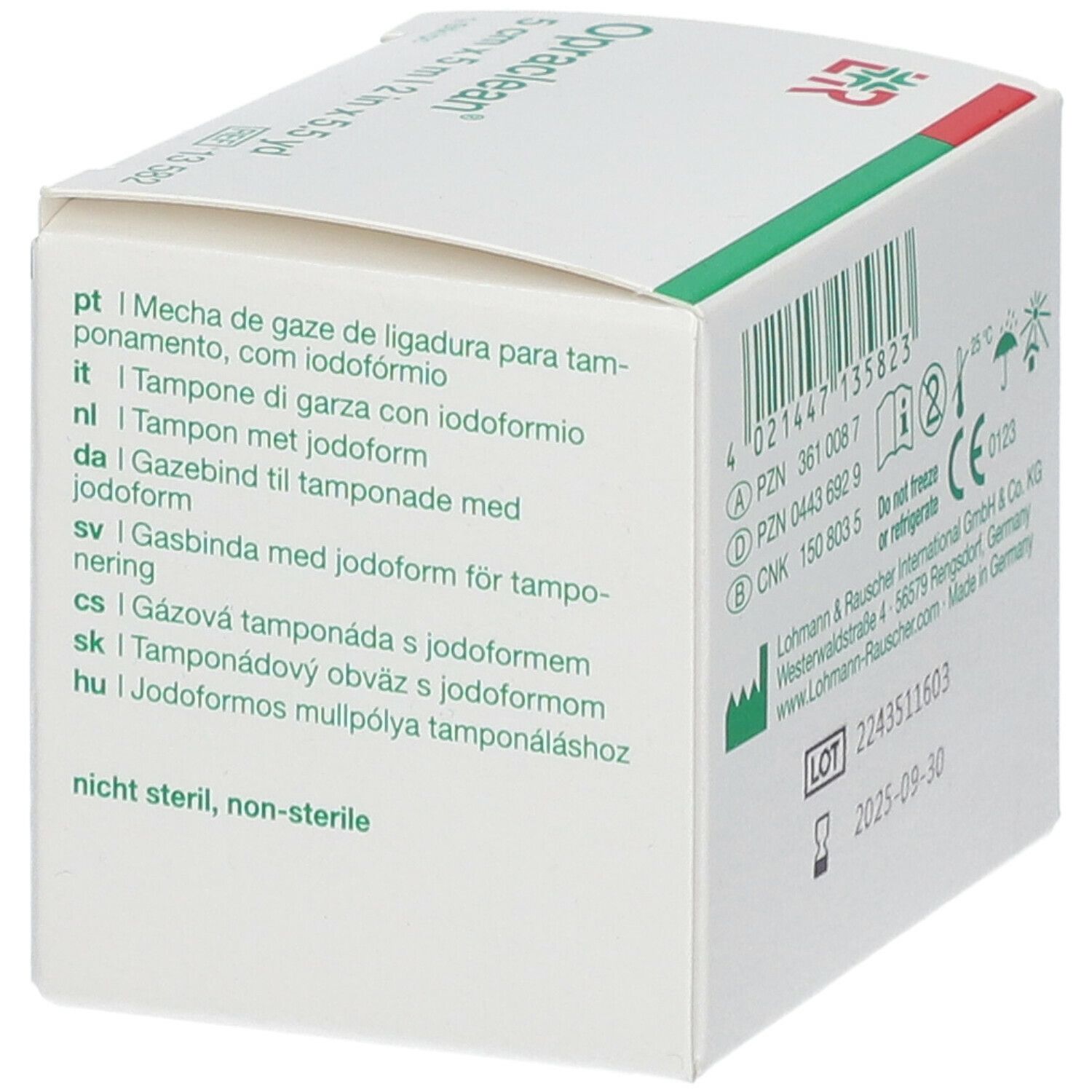 Lohmann & Rauscher Opraclean® Matériel de bandage 5 cm x 5 m