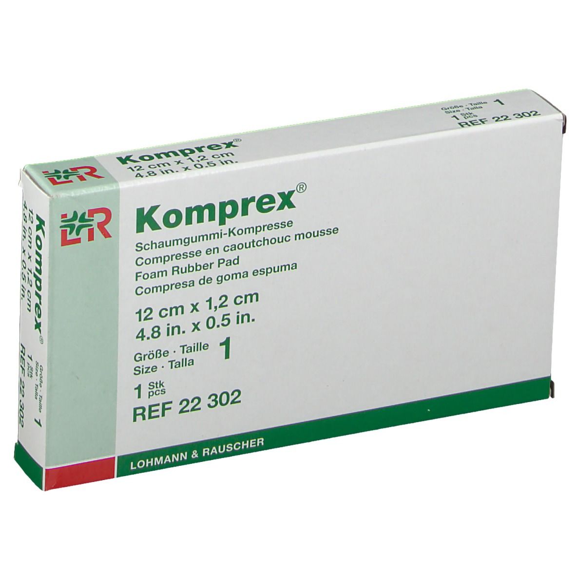 Komprex® Schaumgummikompresse Gr. 1 nierenförmig