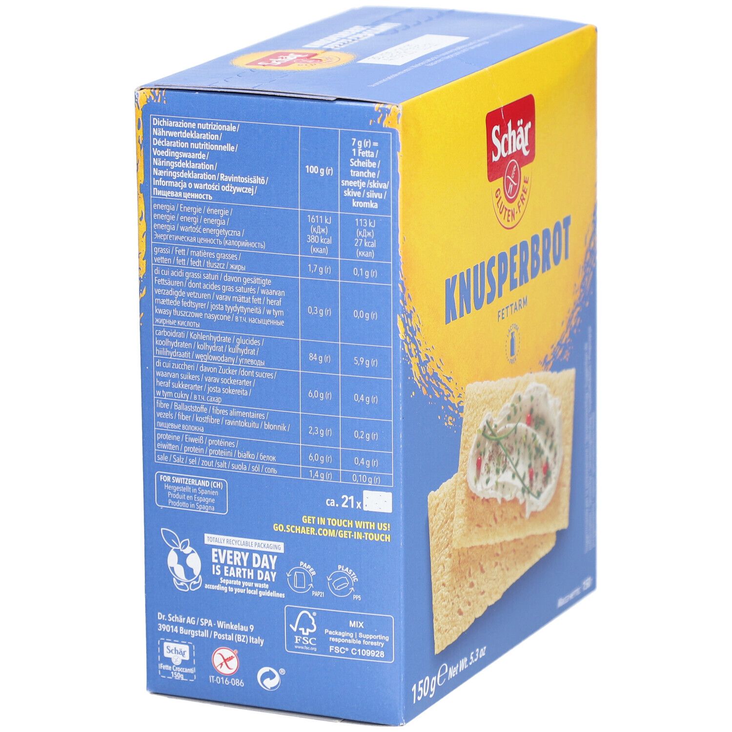 Schär Knusperbrot glutenfrei