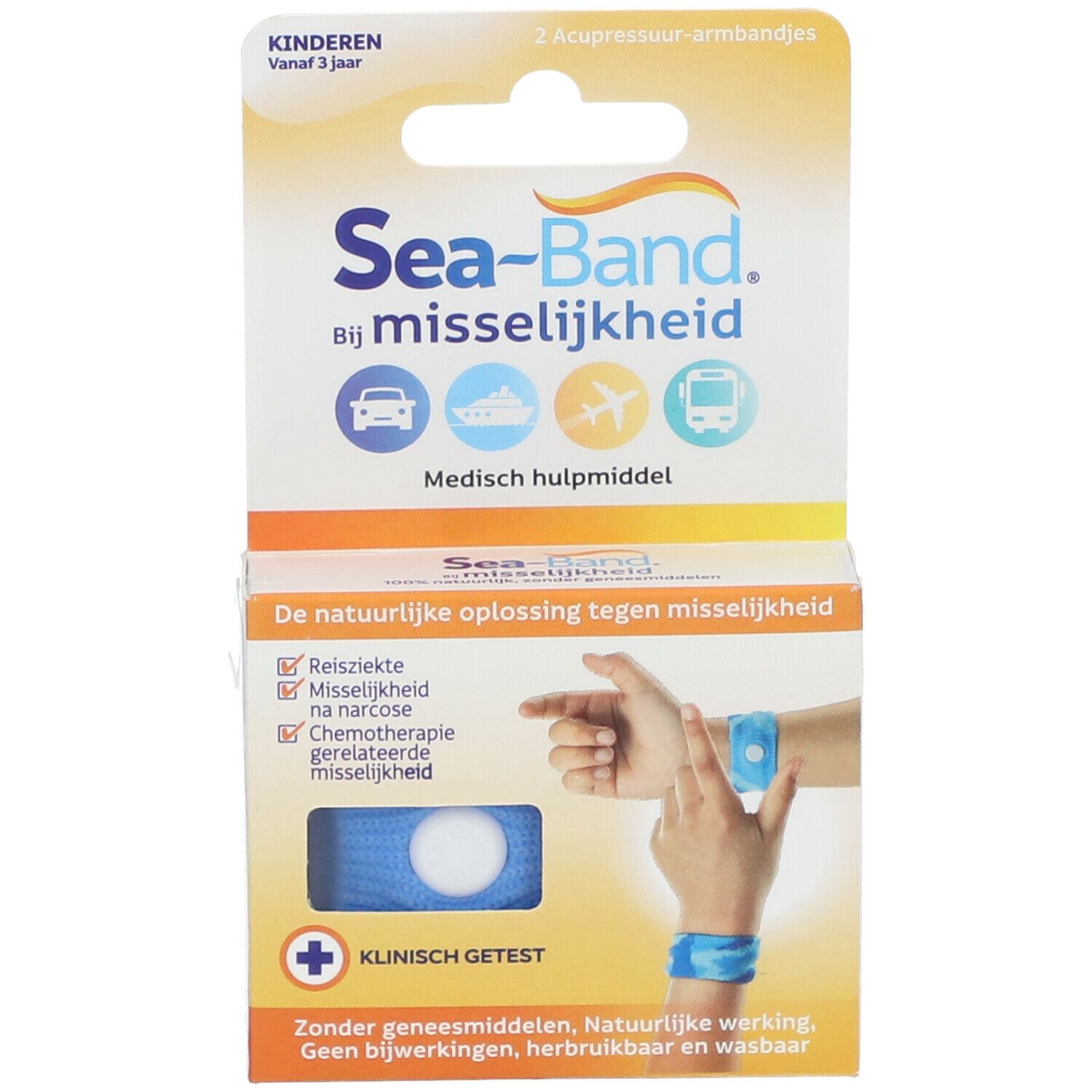 Sea-Band® Handgelenkbandage Blau