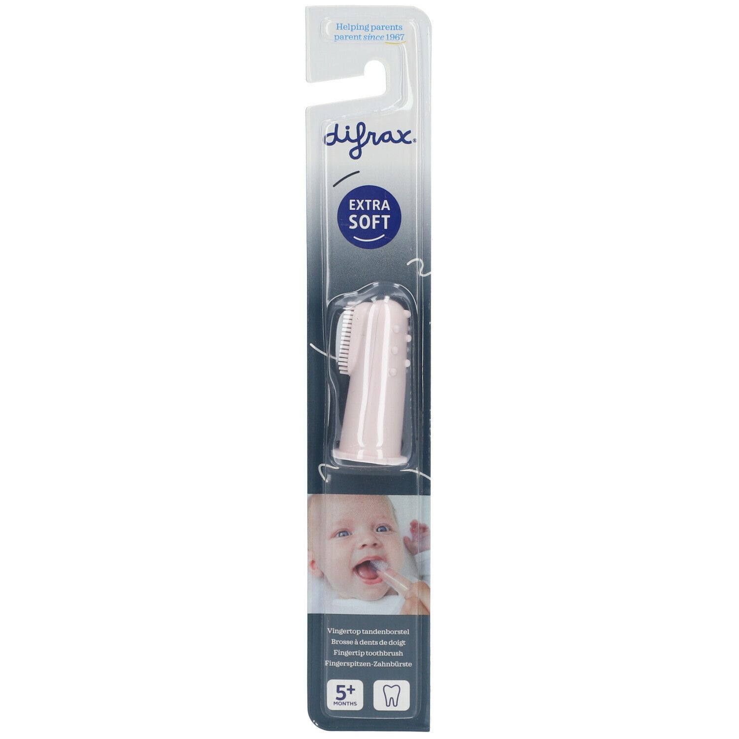 difrax® Baby Fingerzahnbürste +5m
