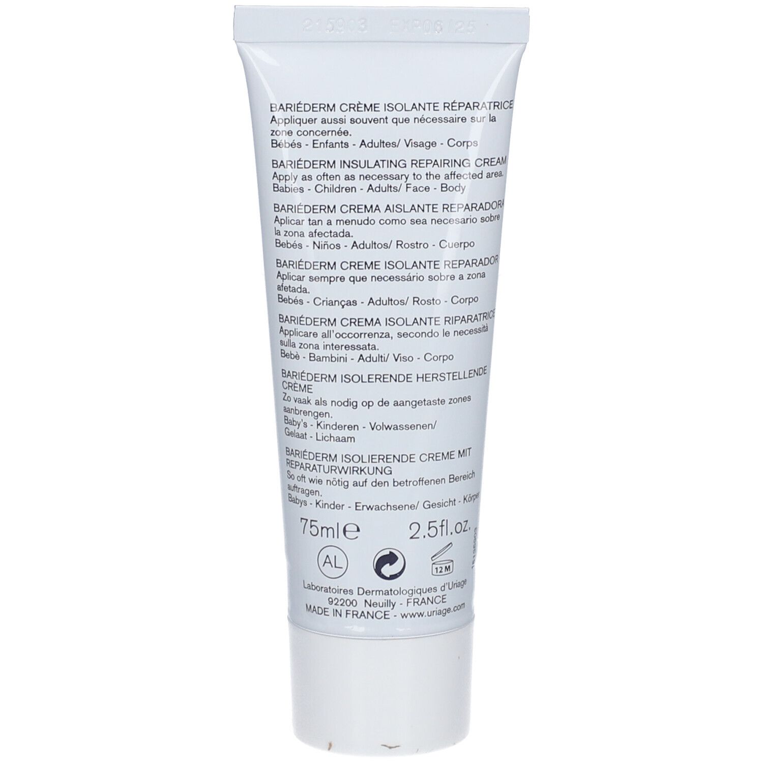 URIAGE Bariéderm Repair Cream