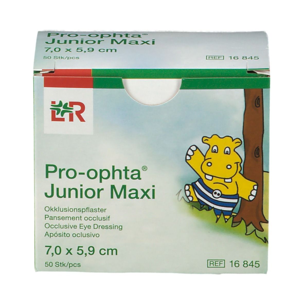 L&R Pro-Ophta® Junior maxi 7,0 x 5,9 cm