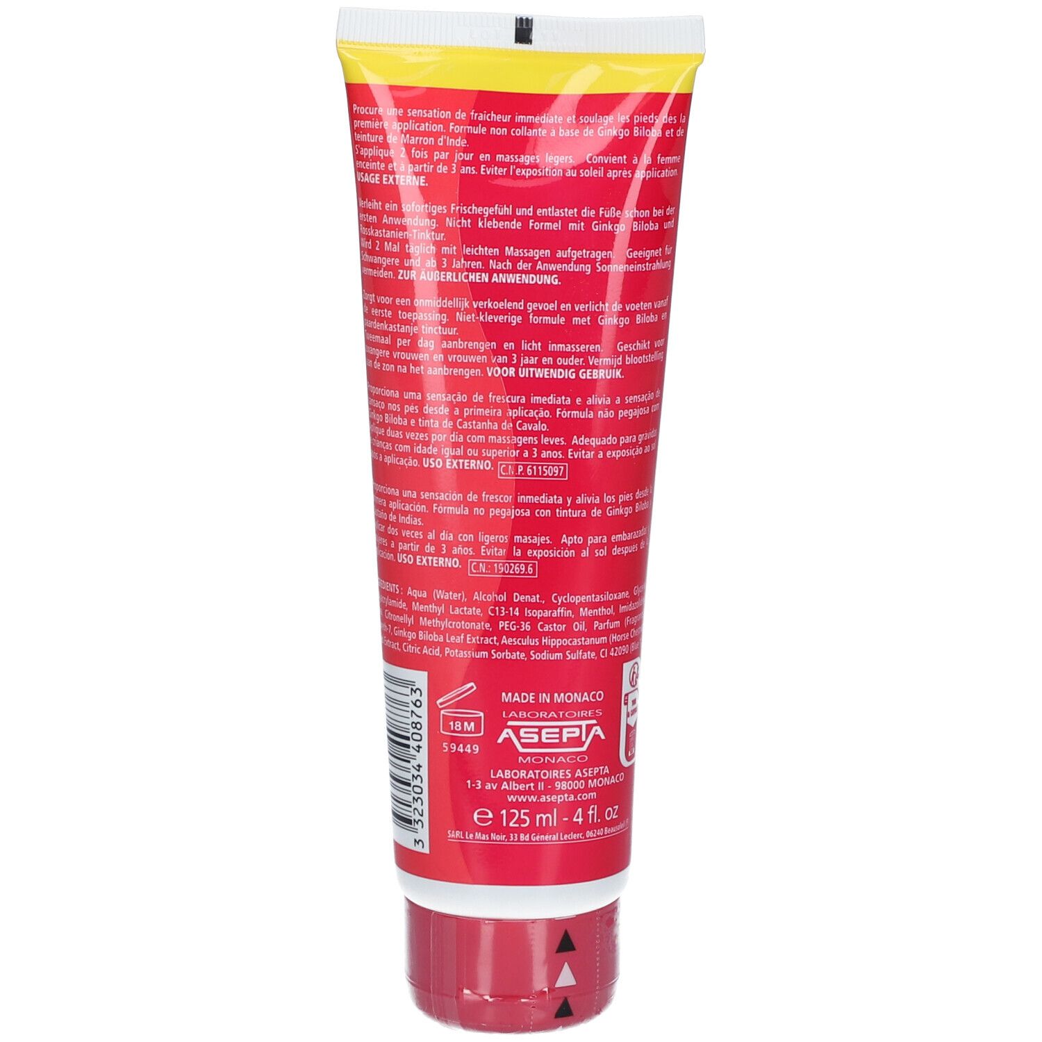 Akileine® Eis-Gel mit Ginkgo Biloba
