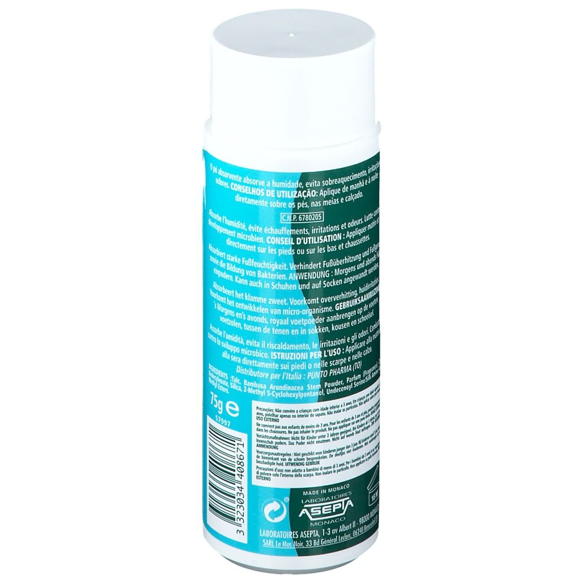 Akileine® Anti-Transpirant Fuß-Puder