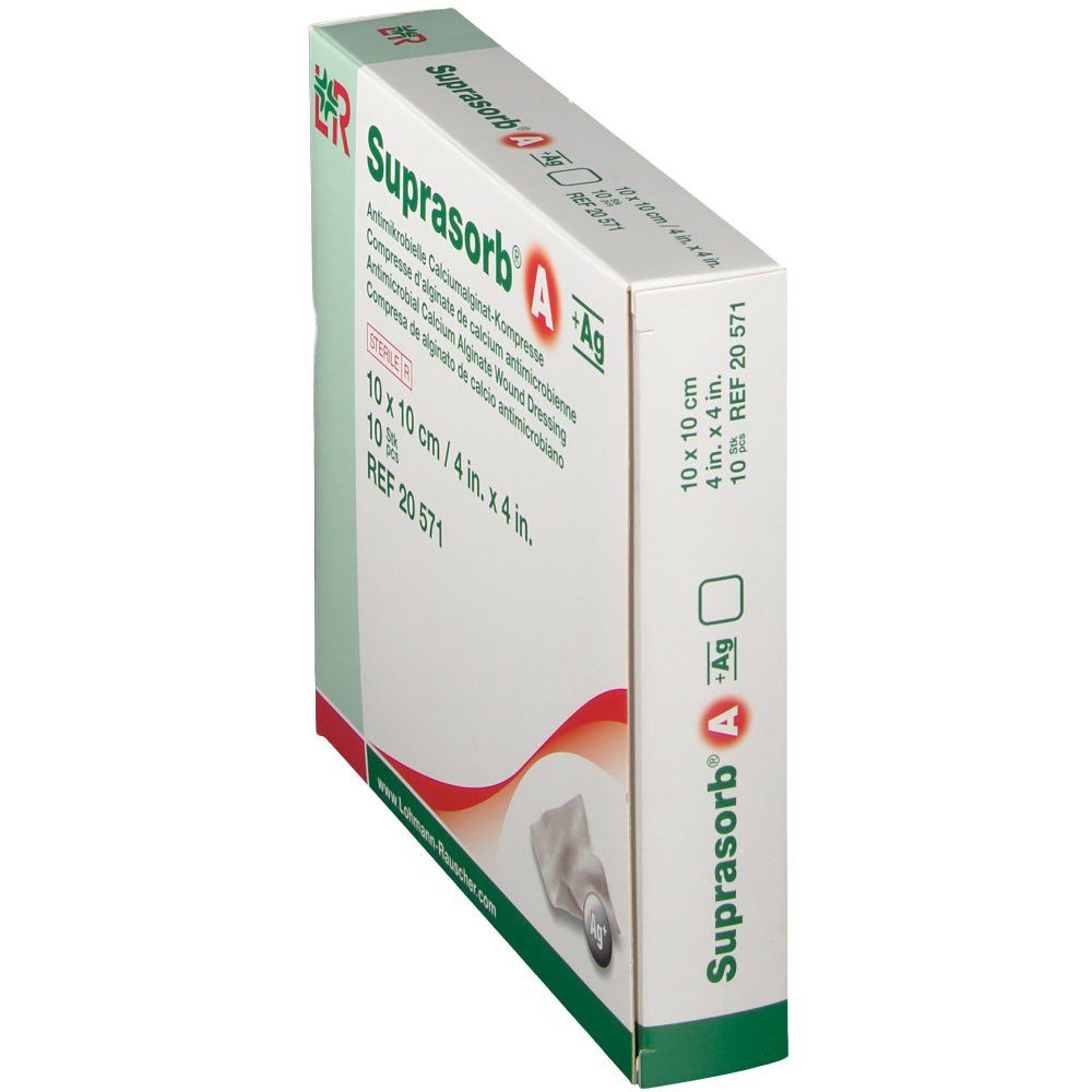 Suprasorb A+Ag 10 x 10cm 20571