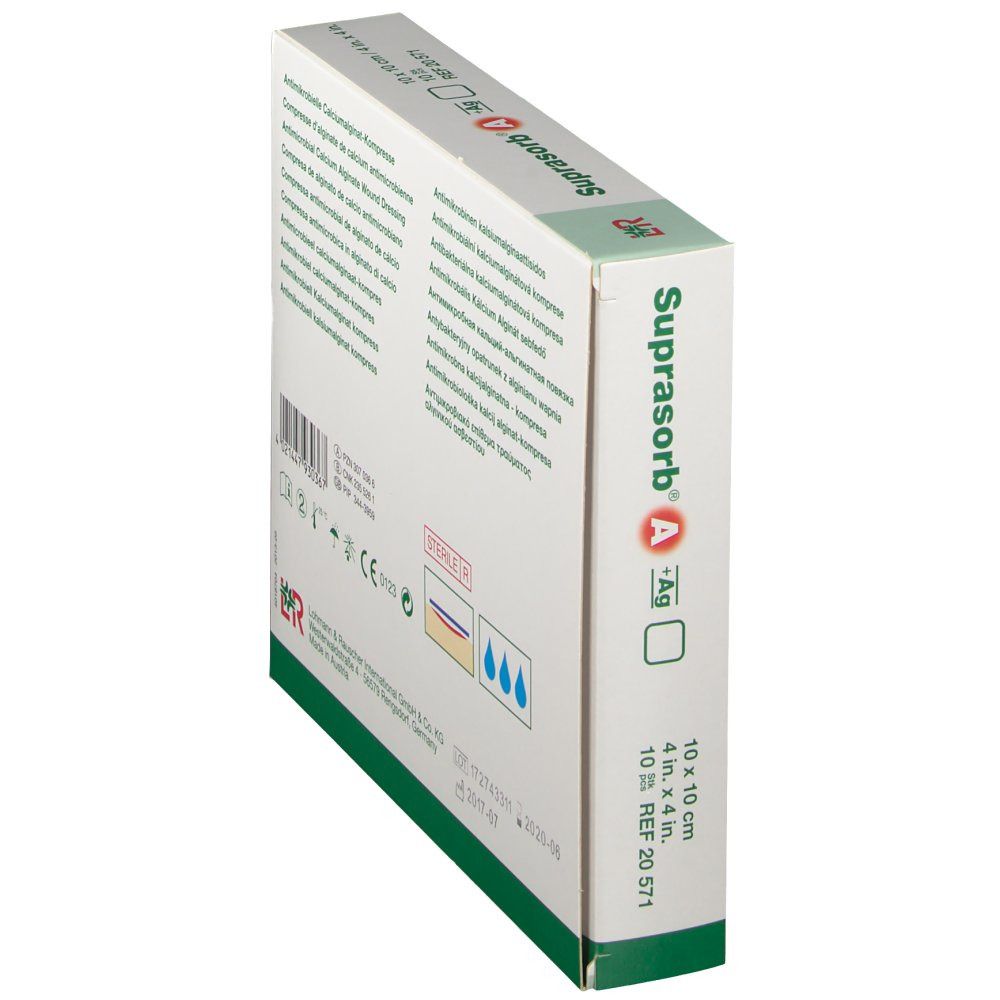 Suprasorb A+Ag 10 x 10cm 20571