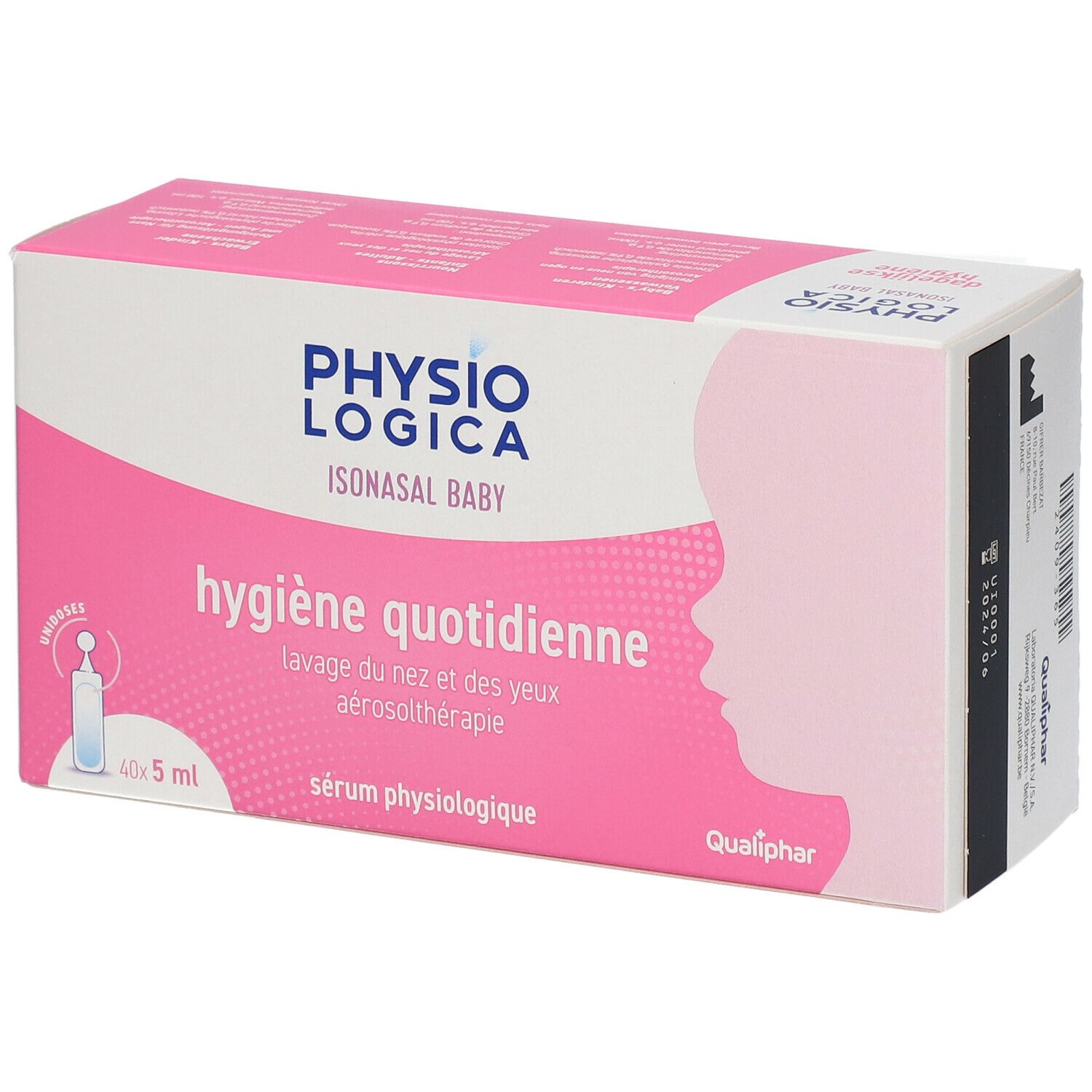 Physiodose Sérum physiologique Nez & Yeux 45x5 ml - Redcare Pharmacie