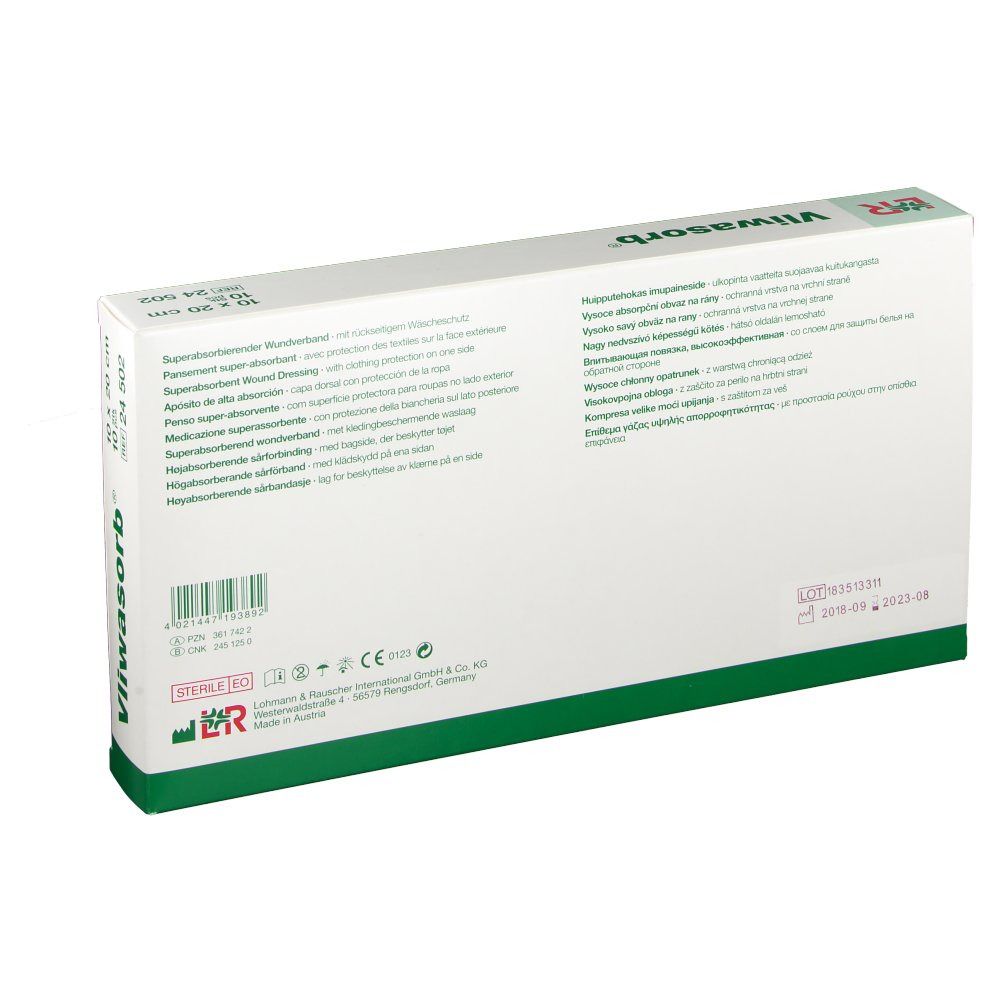 Vliwasorb® Wundverband