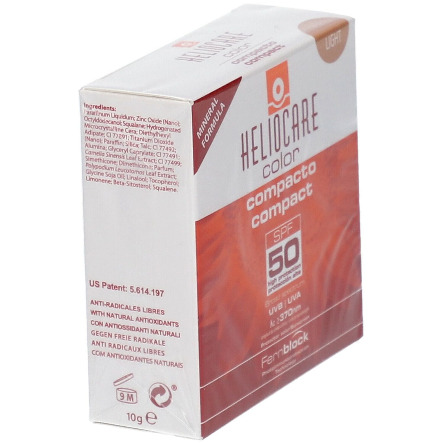 Heliocare Compact SPF50 Brun Clair
