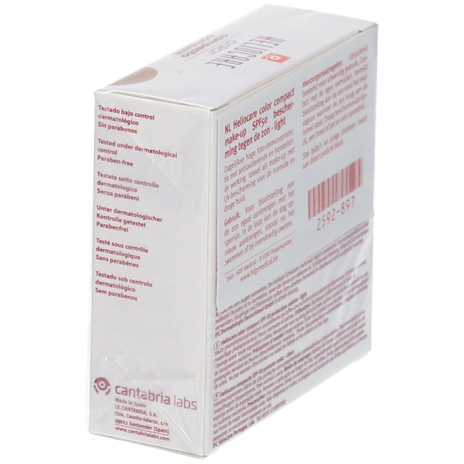 Heliocare Compact SPF50 Brun Clair