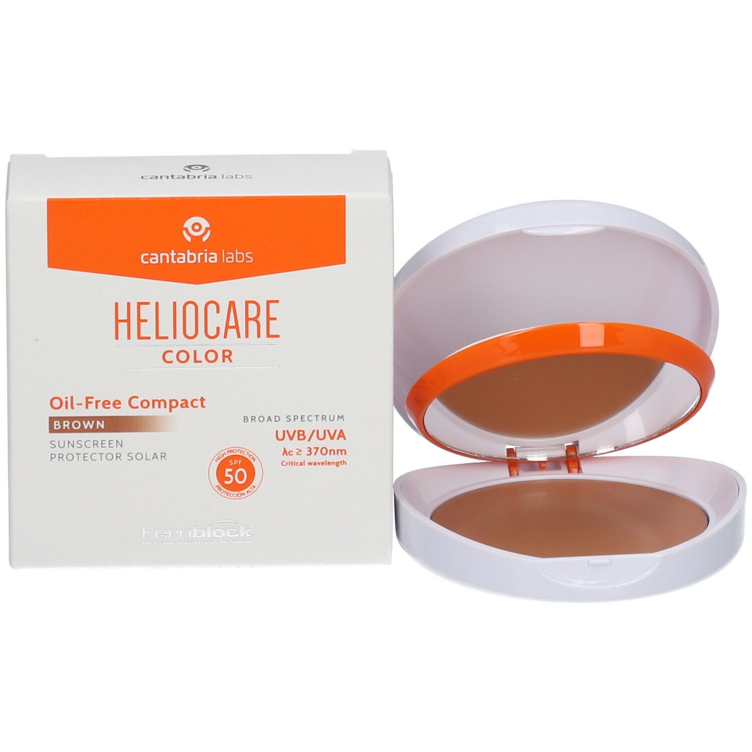 HELIOCARE® Compact Make-up Oil free LSF 50 braun