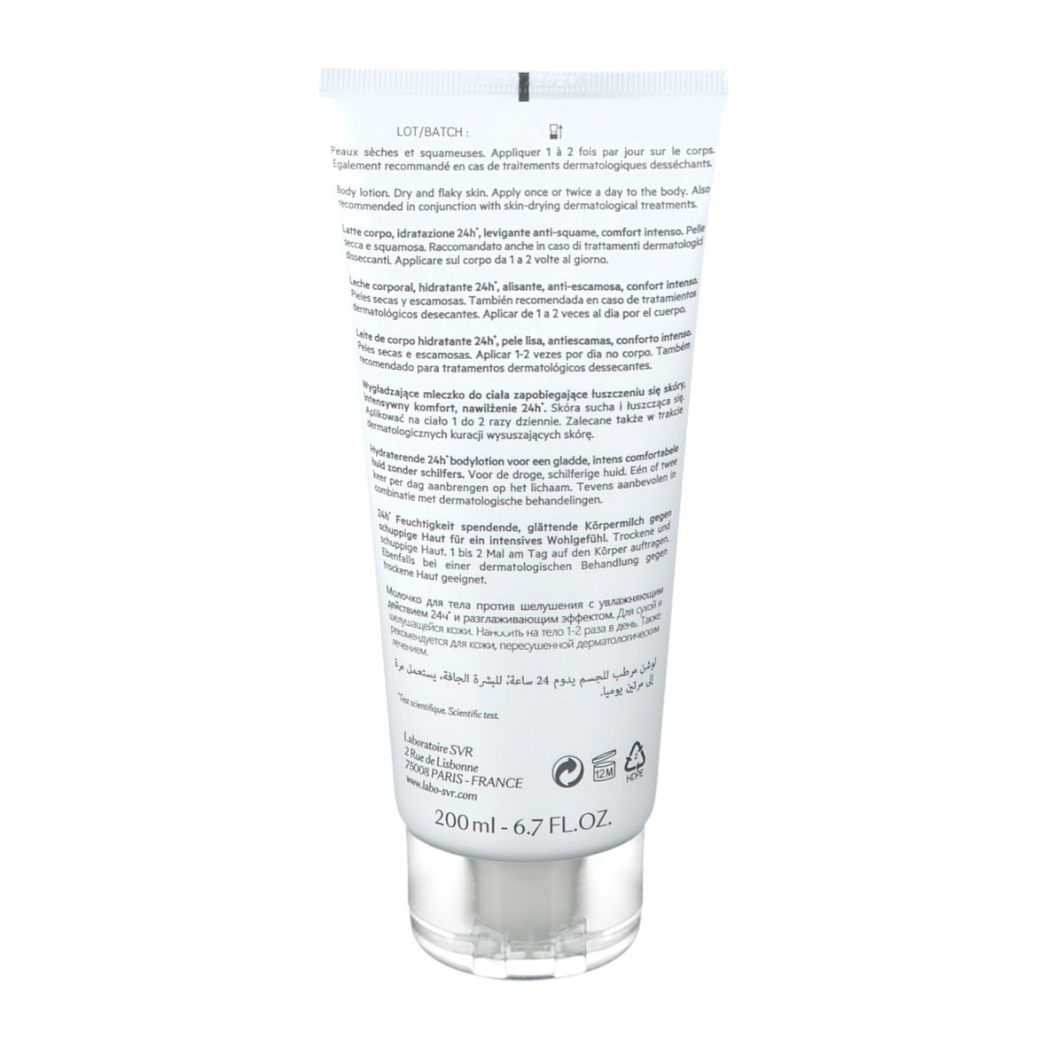 SVR XÈRIAL 10 Körperlotion