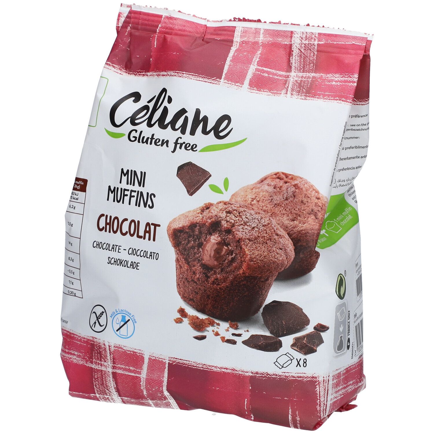 Céliane Mini Muffins Schokolade