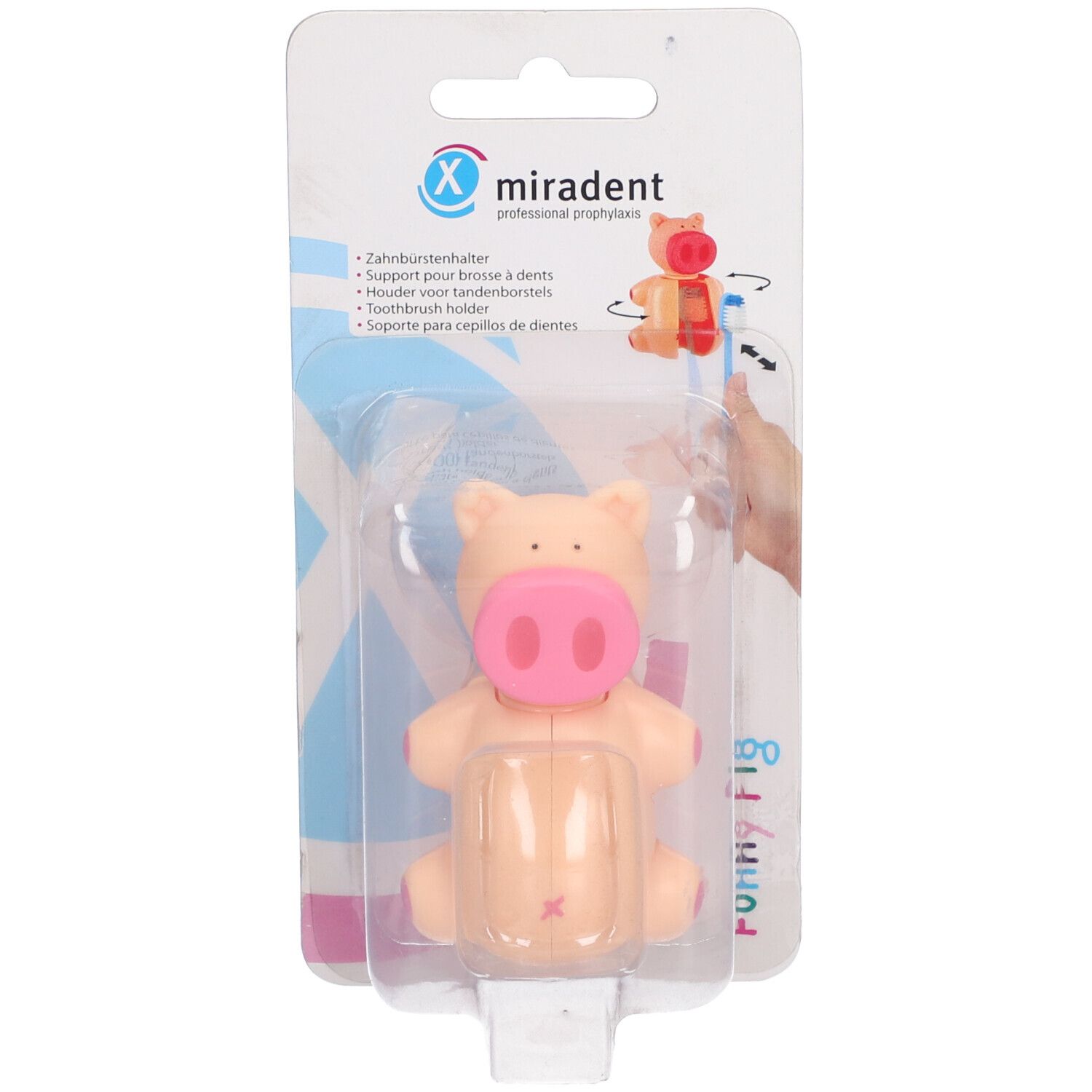 Miradent Funny Animals Schweinehalter Zähne B