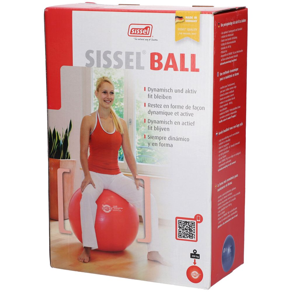 Sissel Bal Zitbal 65cm Rood ok NLFR