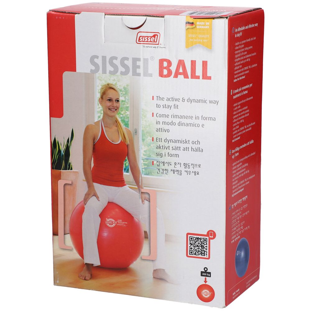 Sissel Bal Zitbal 65cm Rood ok NLFR