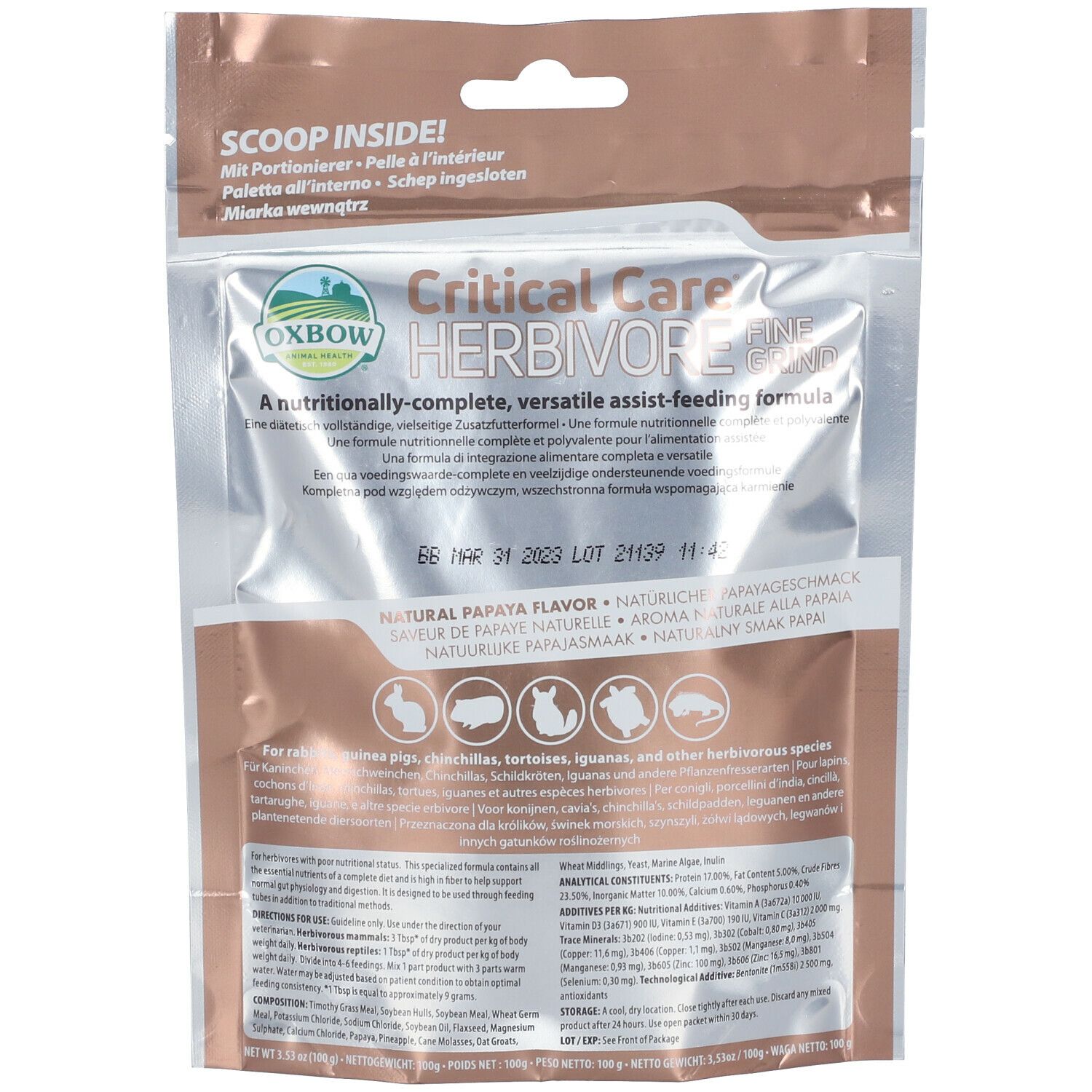 OXBOW Critical Care® Fine Grind