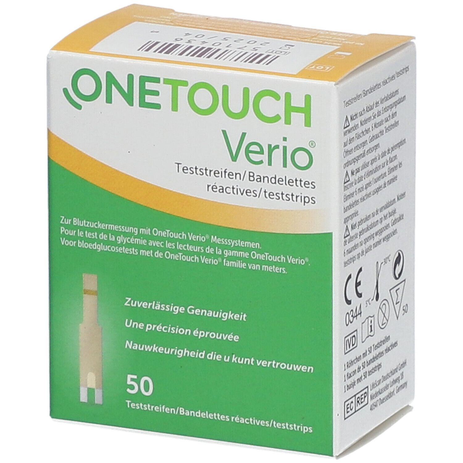 One Touch® Verio® Teststreifen