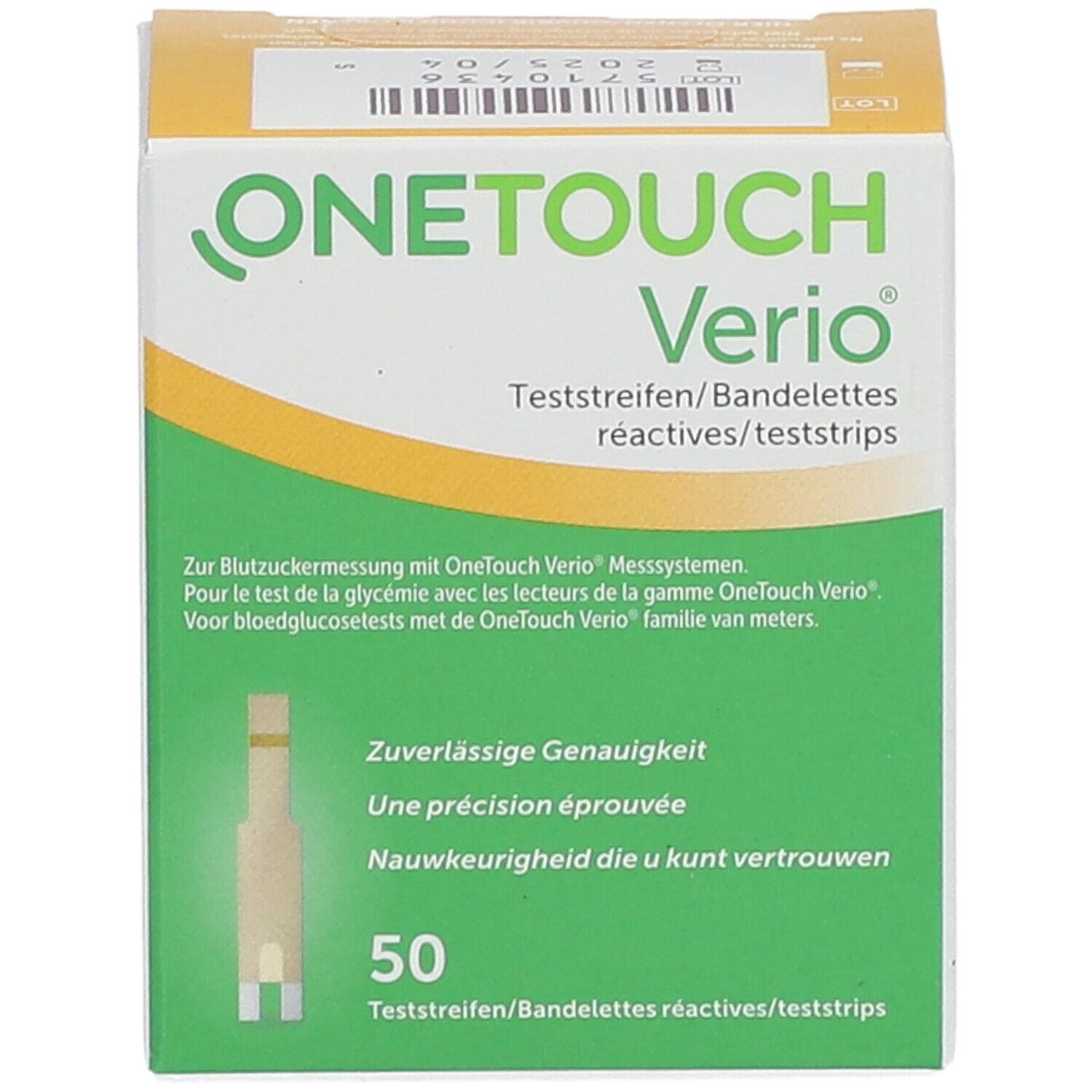 One Touch® Verio® Teststreifen