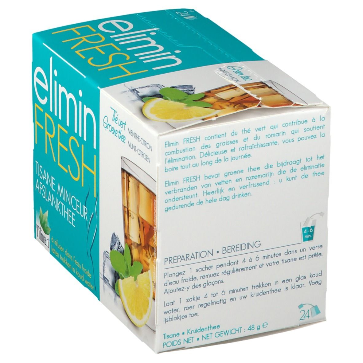 Tilman® elimin fresh Abnehmtee mit Minze & Zitrone