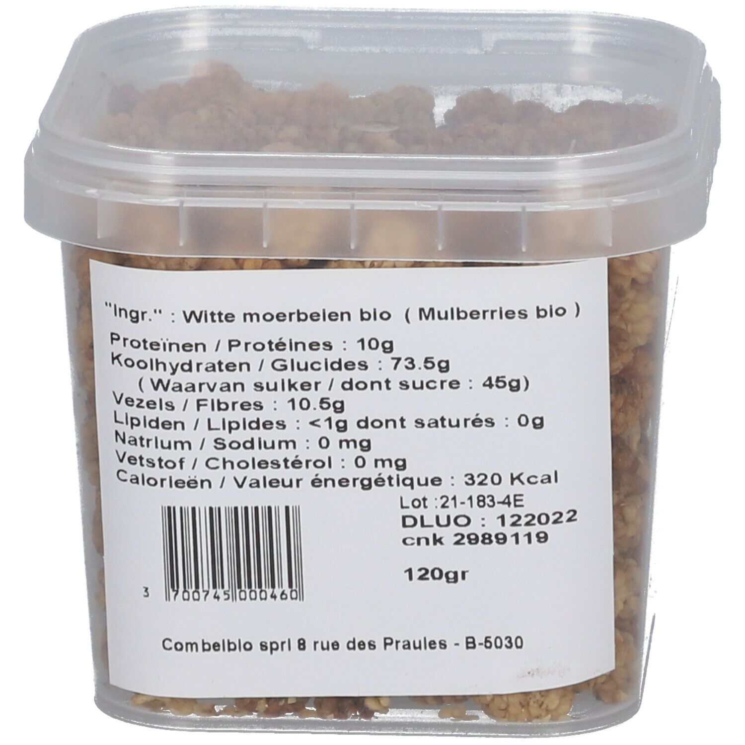 Supervoeding Mulberries Pocket Bio ok NLFR