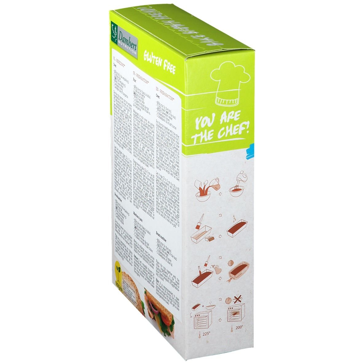 Damhert Brotbackmischung glutenfrei