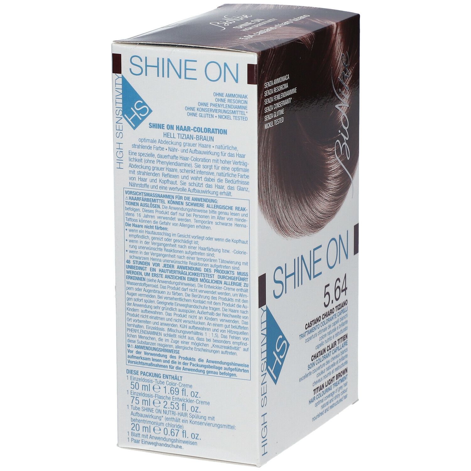 BioNike SHINE ON HS 5.64 Hellbraun