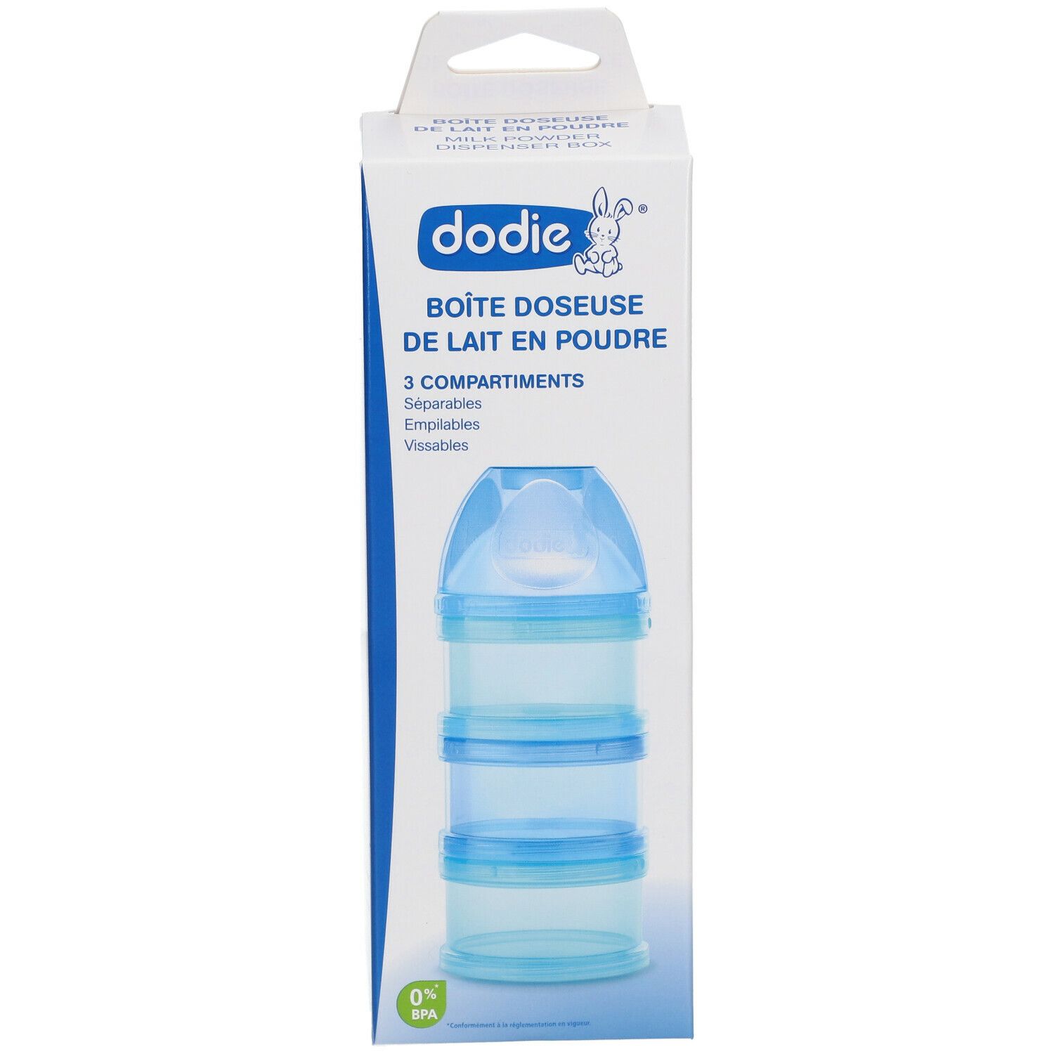 dodie® Milchpulver-Portionierer, blau