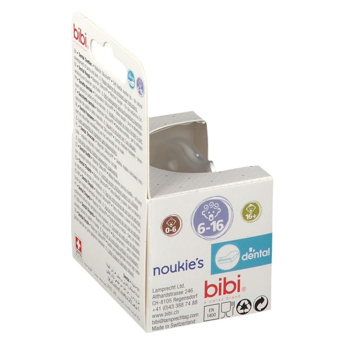 bibi® Schnuller Nuggi Stars 6 - 16 Monate