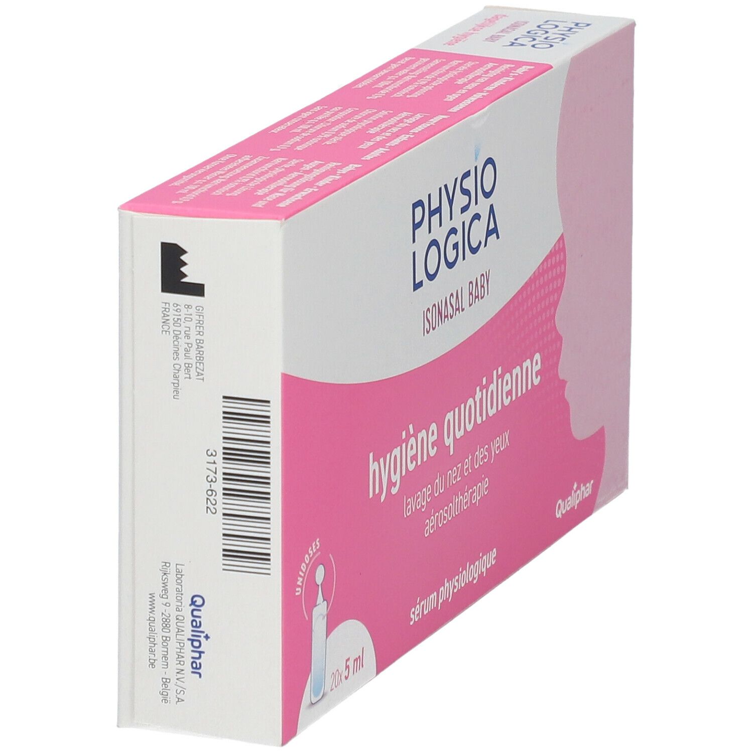 Physiologica® Isonasal Baby Einzeldodispipetten 20x5ml