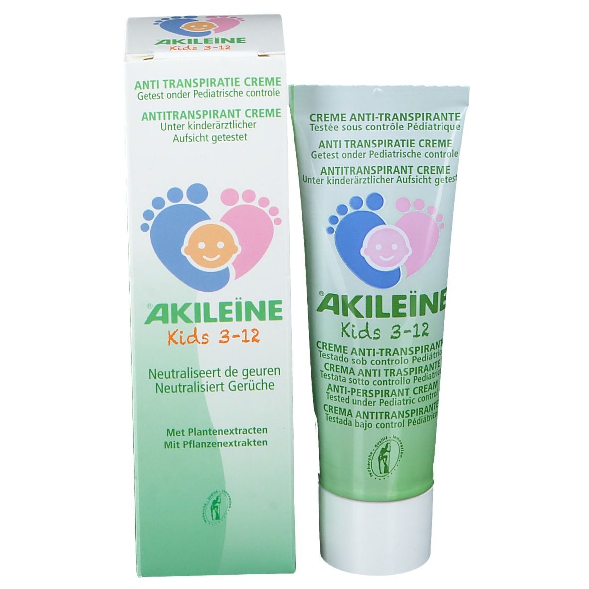 ®Akileïne ANTI-TRANSPIRANT CREME Kids 3-12 Jahre