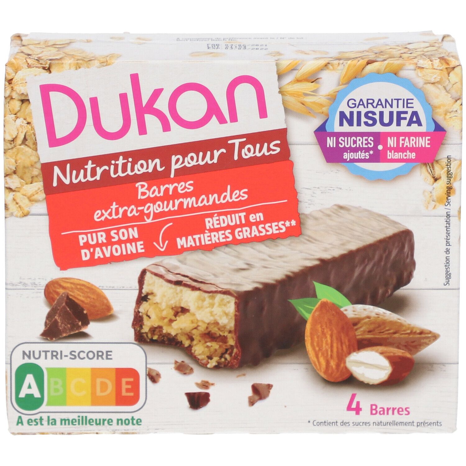 Dukan® Haferkleie Riegel im Schokomantel Extra Gourmand