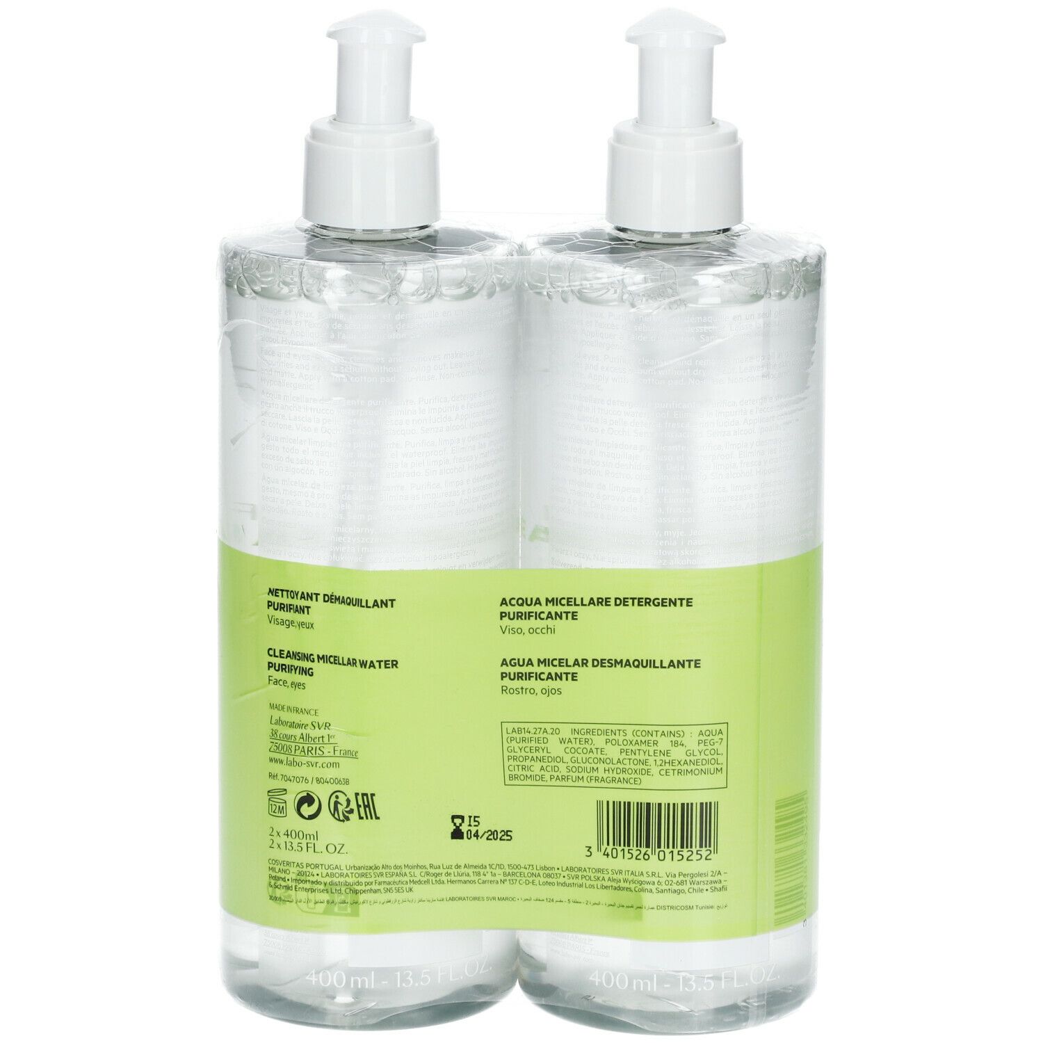 SVR SEBIACLEAR Mizellar Wasser