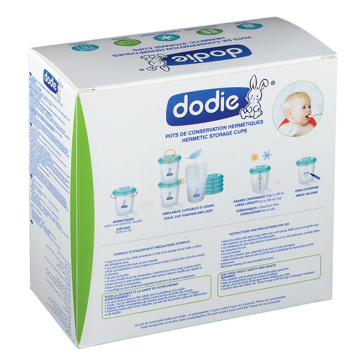 dodie® Aufbewahrungsdosen