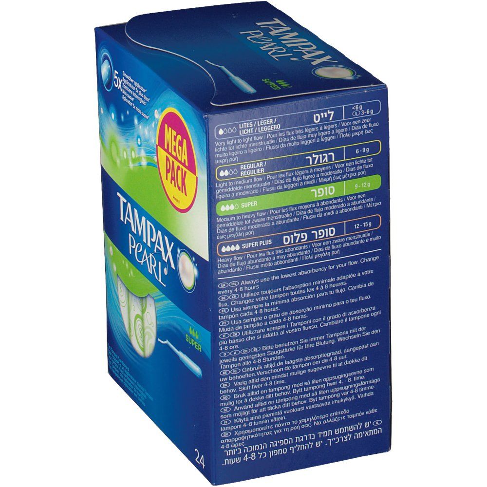 Tampax Pearl súper