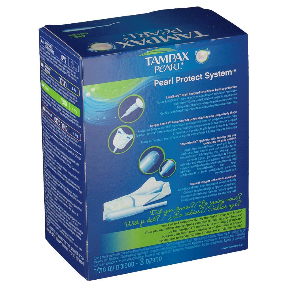 Tampax Pearl súper