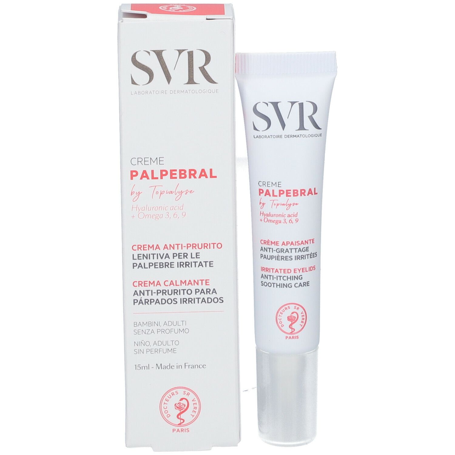 SVR TOPIALYSE PALPEBRAL Anti-Juckreiz Augencreme