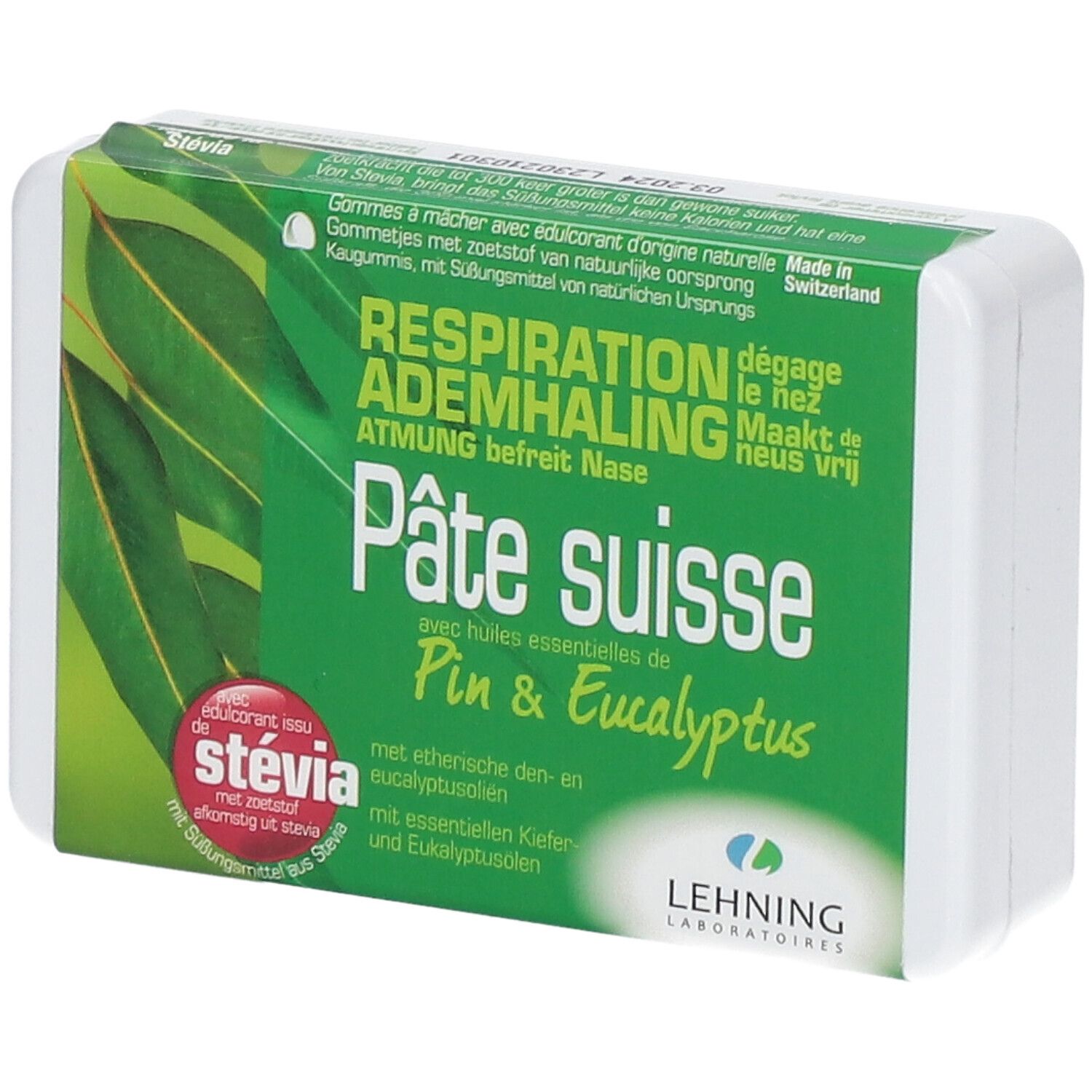 LEHNING LABORATOIRES Pâte Suisse Kiefer & Eukalyptus