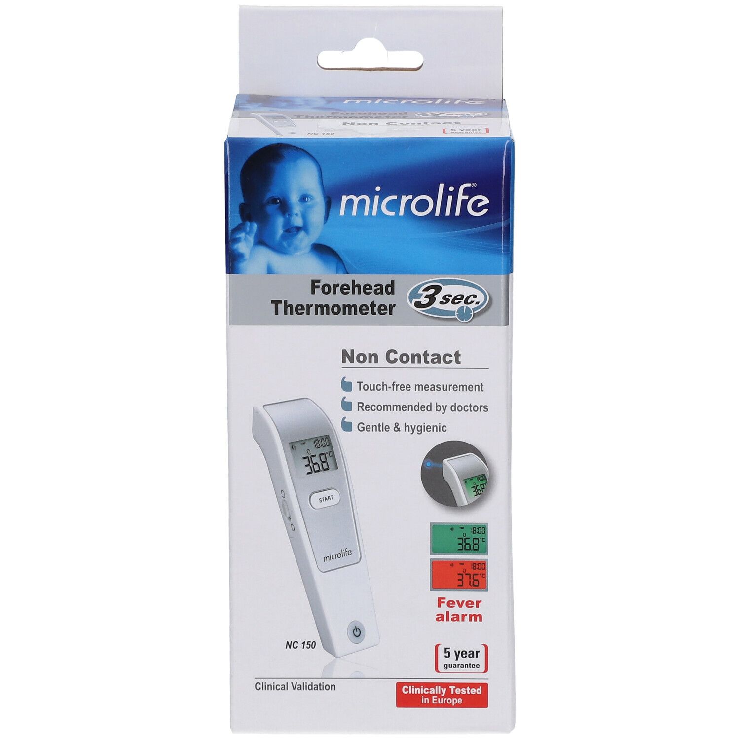 microlife® NC 150 kontaktloses Fieberthermometer