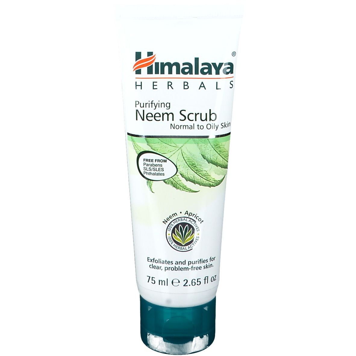 Himalaya Herbals Purifying Neem Scrub Tube, 75 ml. Für normale bis ölige Haut.