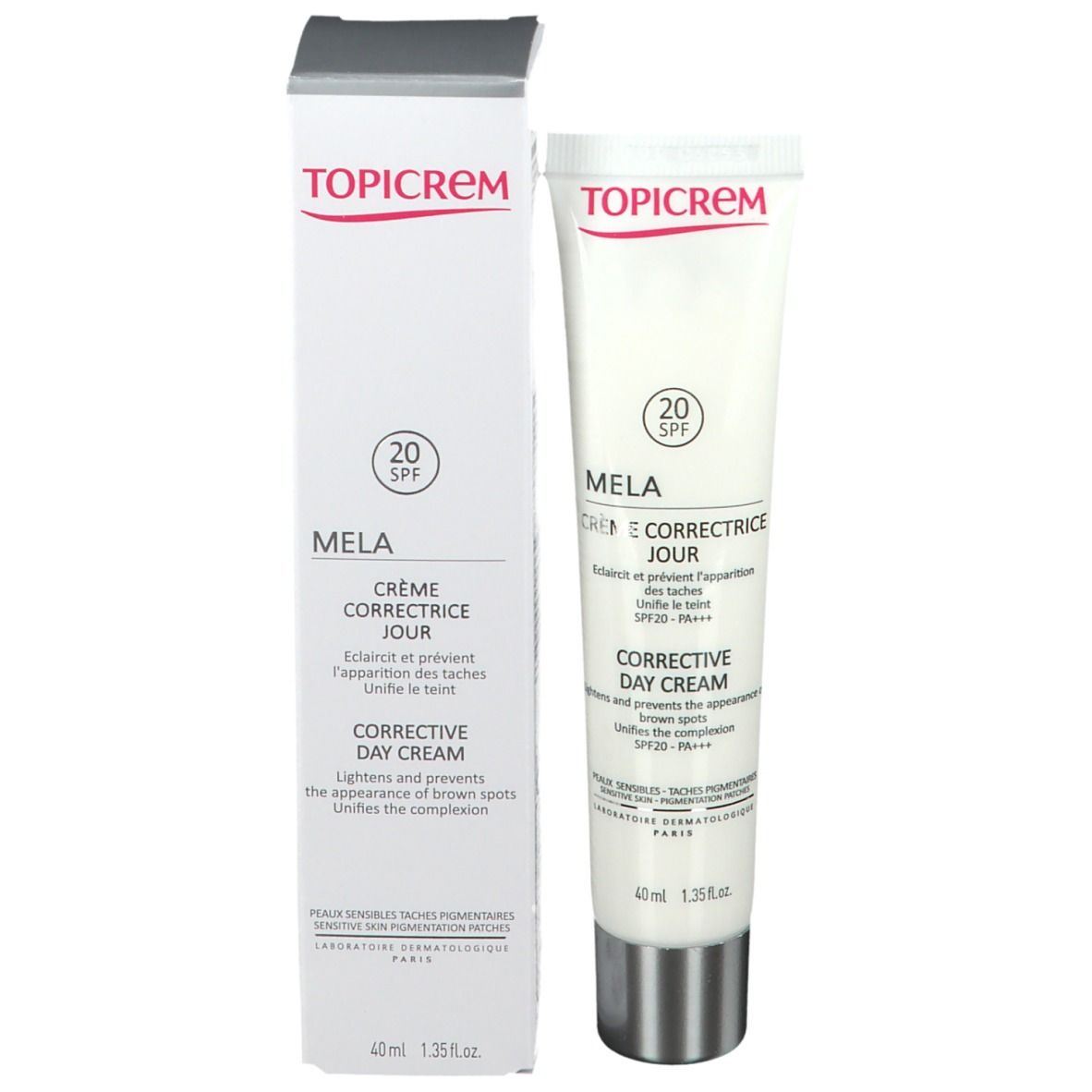 TOPICREM MELA korrigierende Tagescreme SPF 20