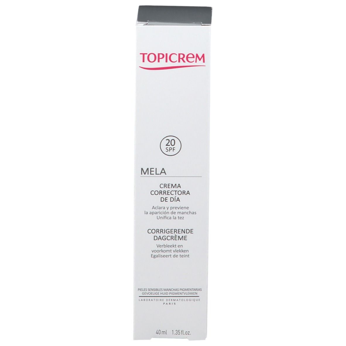 TOPICREM MELA korrigierende Tagescreme SPF 20